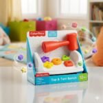 Fisher Price Tap & Turn Bench for Kids