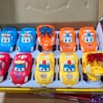 Cute car transformer 10 piece box
