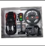 I see remote car with pedal control and traffic lights rechargeable battery beautiful gift for boys - Image 2