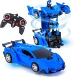 RC rechargeable transformer robot car 2 in 1