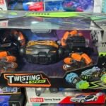 Rc car dual controllers remote + watch extra water to smoking feature best for boys XL size