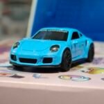 Metal diecast model Porsche 911 small